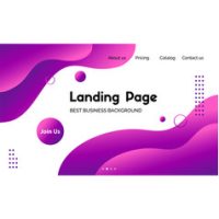 violet-liquid-landing-page-template-vector-30611261